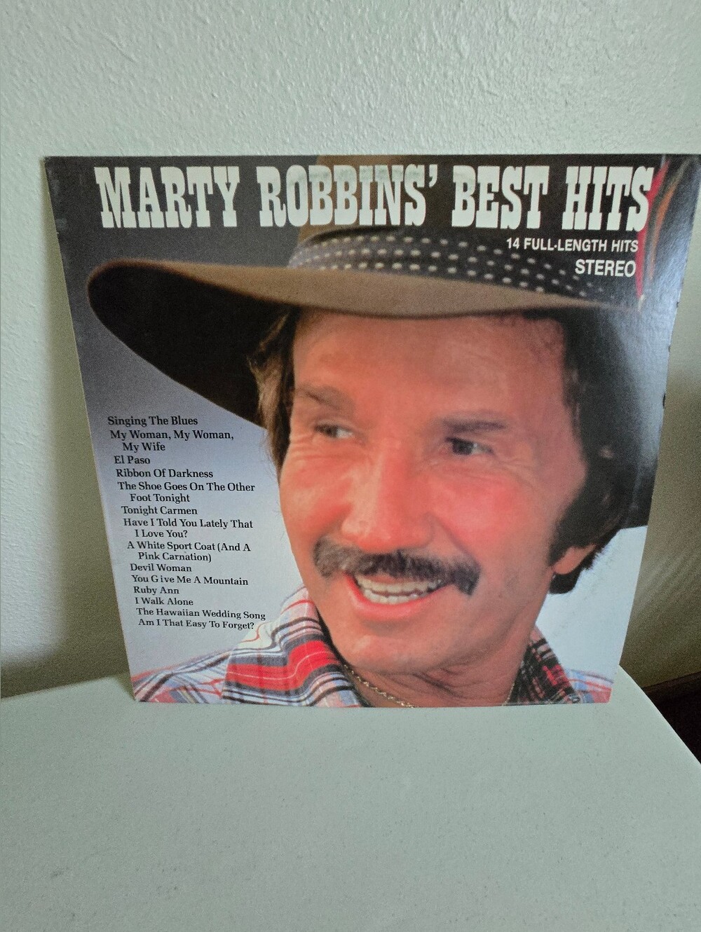 Marty Robbins Best Hits vinyl record